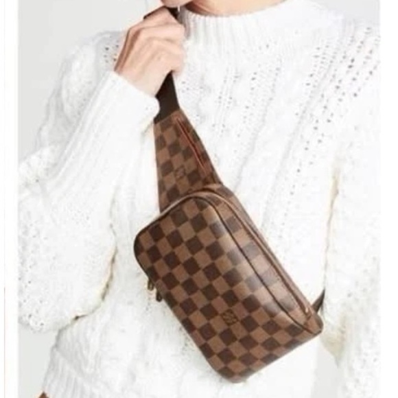 ⭐🔥AUTHENTIC🔥⭐LOUIS VUITTON Geronimos Damier Ebene - Picture 1 of 12